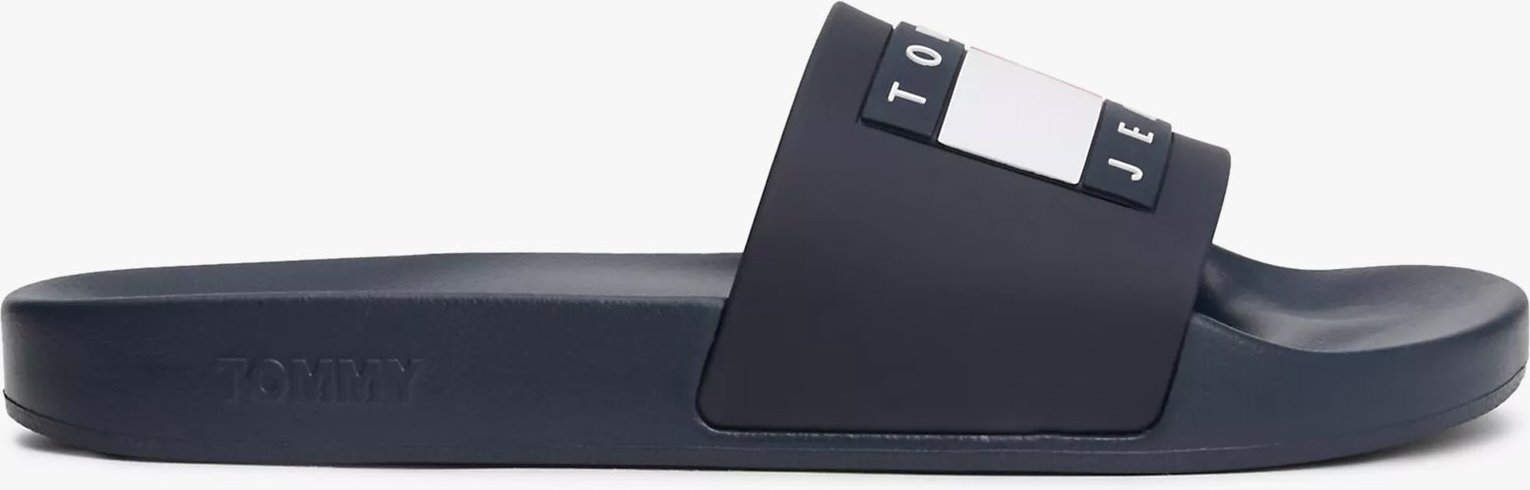 Tommy Hilfiger Tj Pool Slides Herren Sandalen Dunkle Nacht Marineblau
