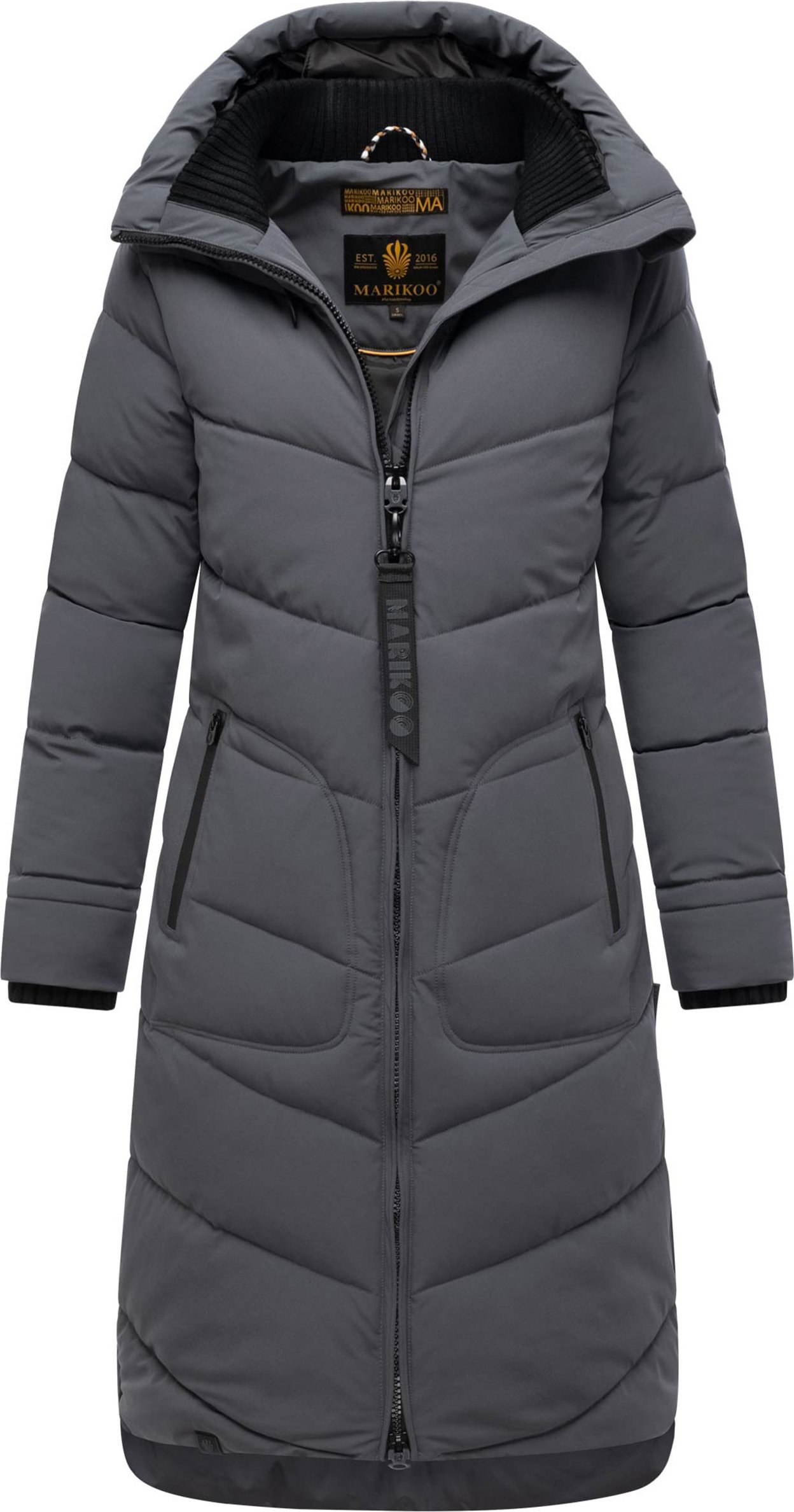 Marikoo Benikoo Damen Winterjacke – lang, warm & stylisch