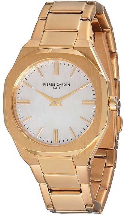 Pierre Cardin Gold Edelstahl-Armbanduhr
