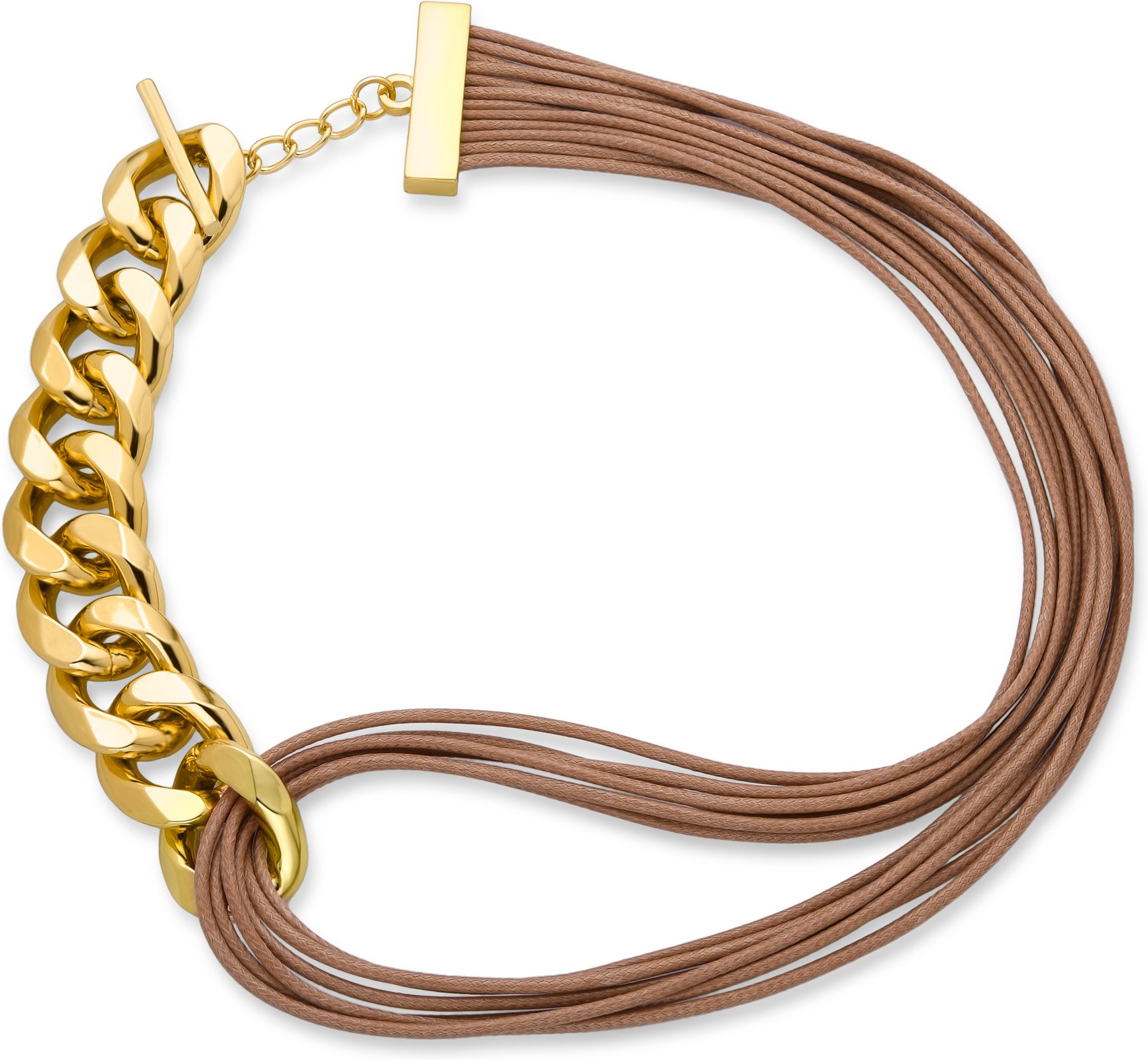 Luxenter Dranem-Armband aus 18k Gelbgold