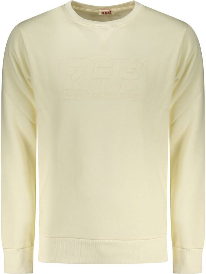 Rifle Bianco Baumwoll-Herren-Sweatshirt