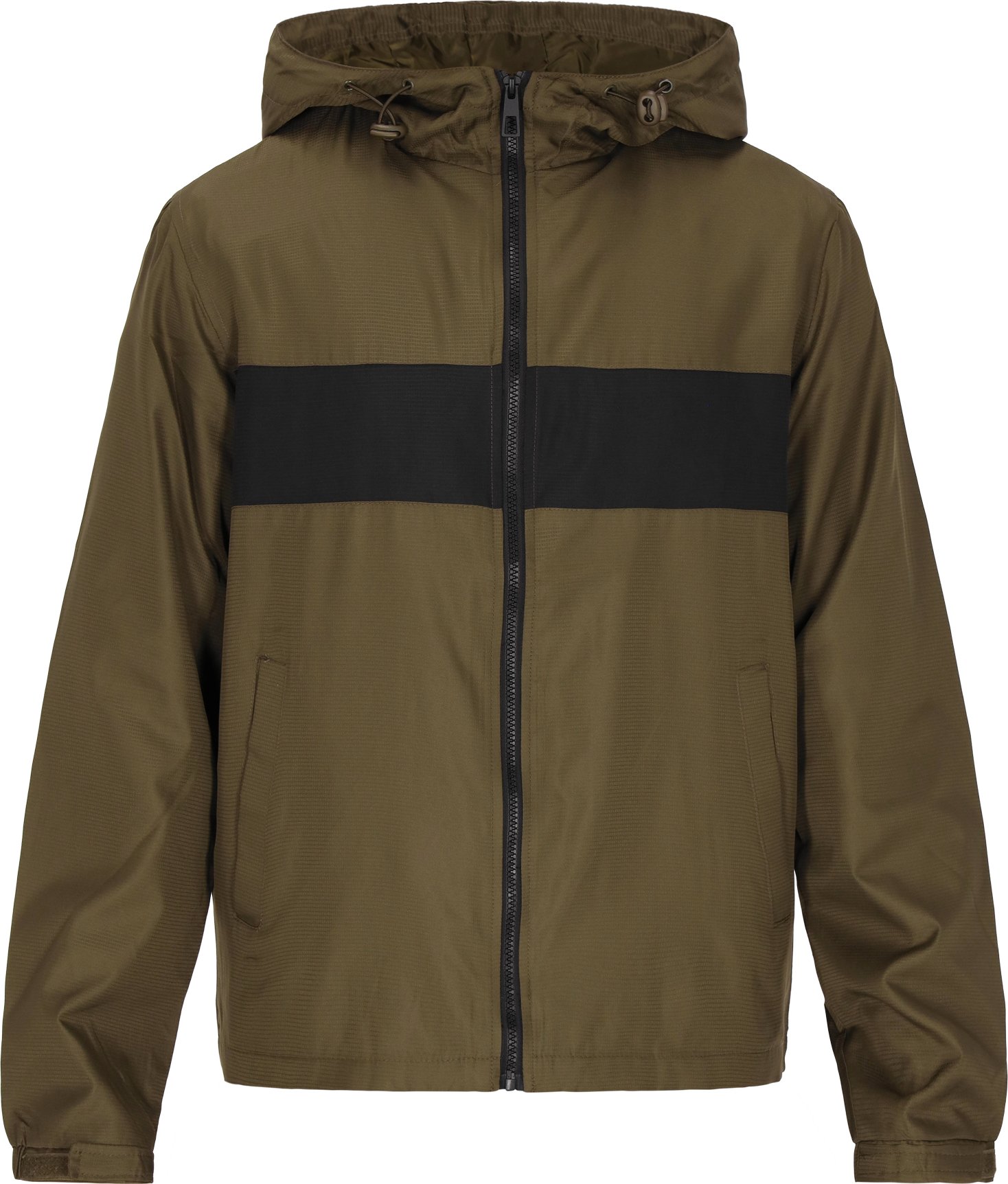 Dreimaster Jacke Männer khaki/schwarz