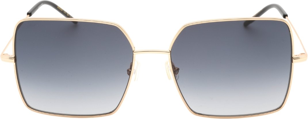 Hugo Boss Dunkelgraue SF-Linsen-Sonnenbrille in Roségold