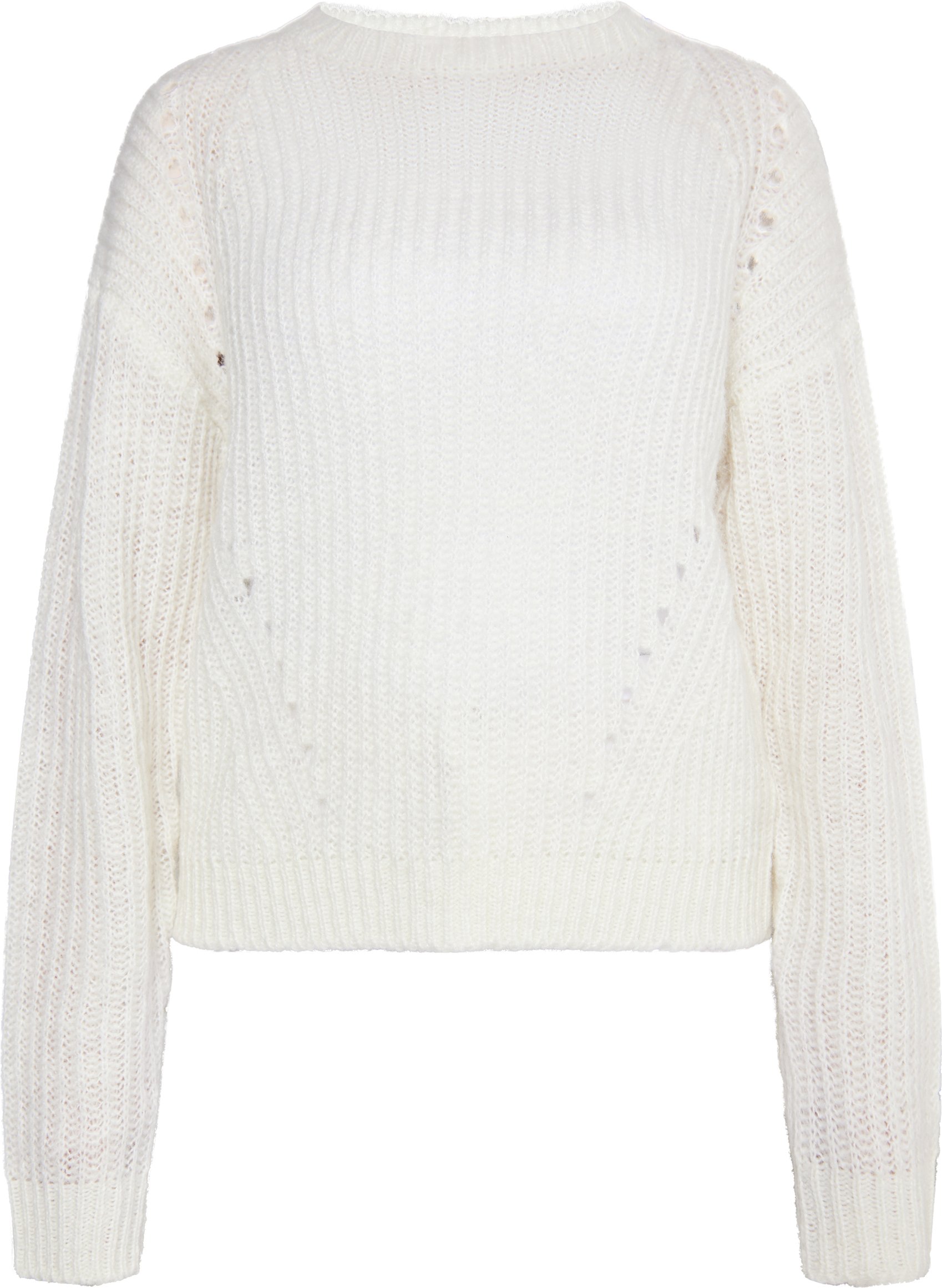 usha Strickpullover Damen weiss