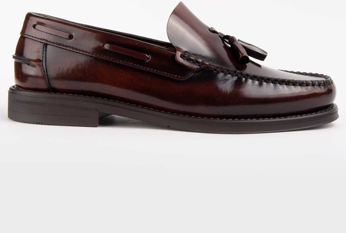 Purapiel Mokassin Castellar7 Braun