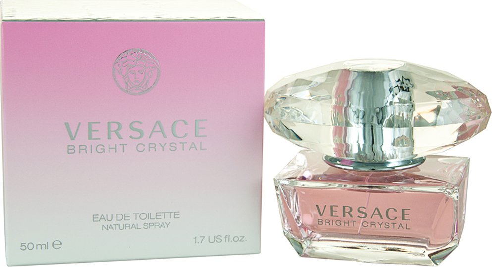 Versace Bright Crystal Eau de Toilette 50ml Spray für Sie