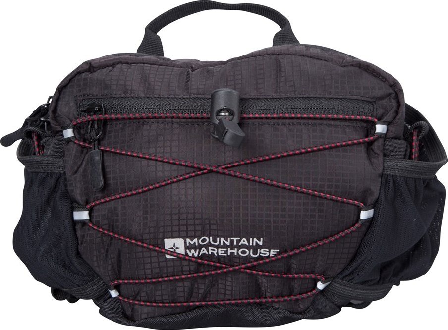Mountain Warehouse Traverse Gürteltasche (Schwarz)