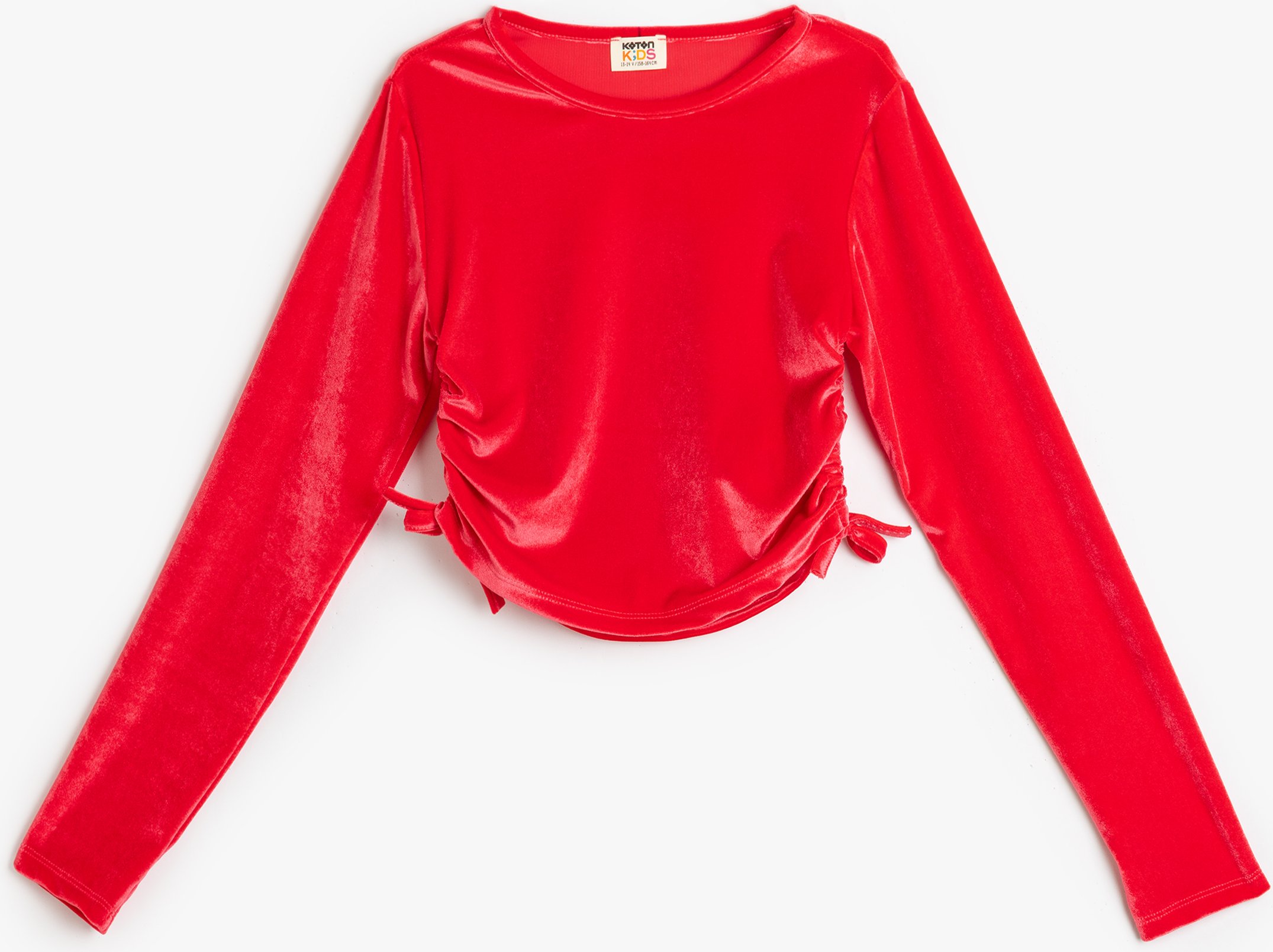 Koton Bluse Langärmelig Rundhalsausschnitt Bluse