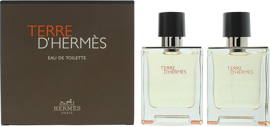 Hermes Terre D'hermes Eau de Toilette 2 x 50ml Gift Set