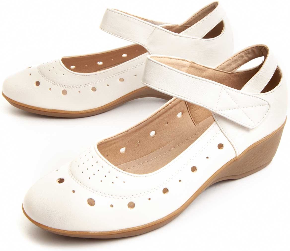 Montevita Mokassin Huru In Weiß