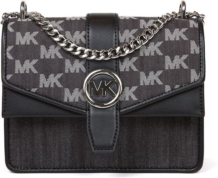 Thumbnail - Michael Kors Greenwich Small Flap Crossbody Tasche