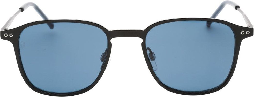 Tommy Hilfiger Herren Quadratische Sonnenbrille (Schwarz)