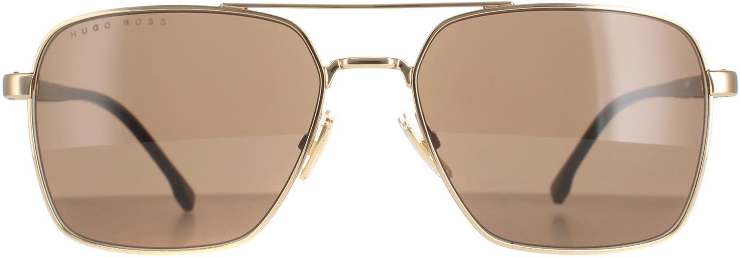 Hugo Boss Aviator Herren Rose Gold Braun 1045/S/IT