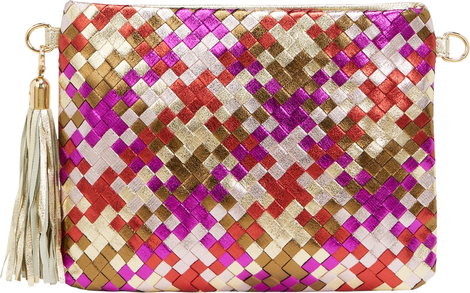 Faina Umhängetasche Umhängetasche Frauen Goldfuchsia