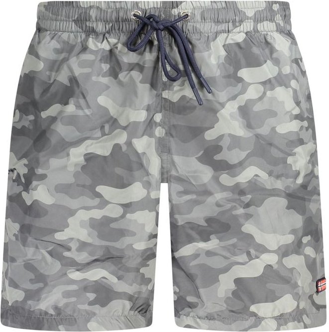Camo Schwimmshorts mit Kordelzug