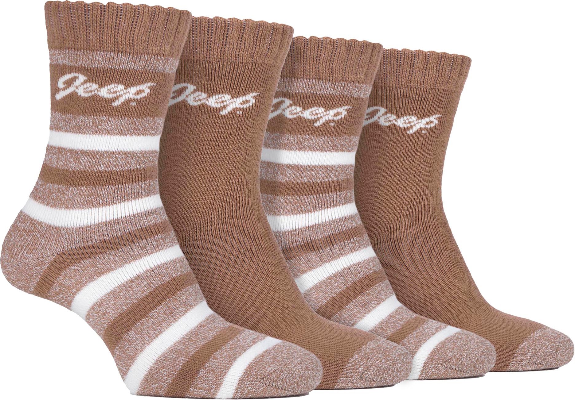 4er-Pack Damen Thermo-Stiefelsocken | Fleecegefütterte warme Socken für den Winter