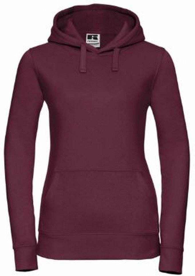 Russell Womens Premium Authentic Hoodie (3-Lagen-Gewebe) (Burgund)