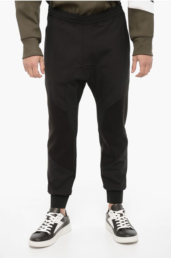 Slouch Fit CHARLIE Hose in Schwarz