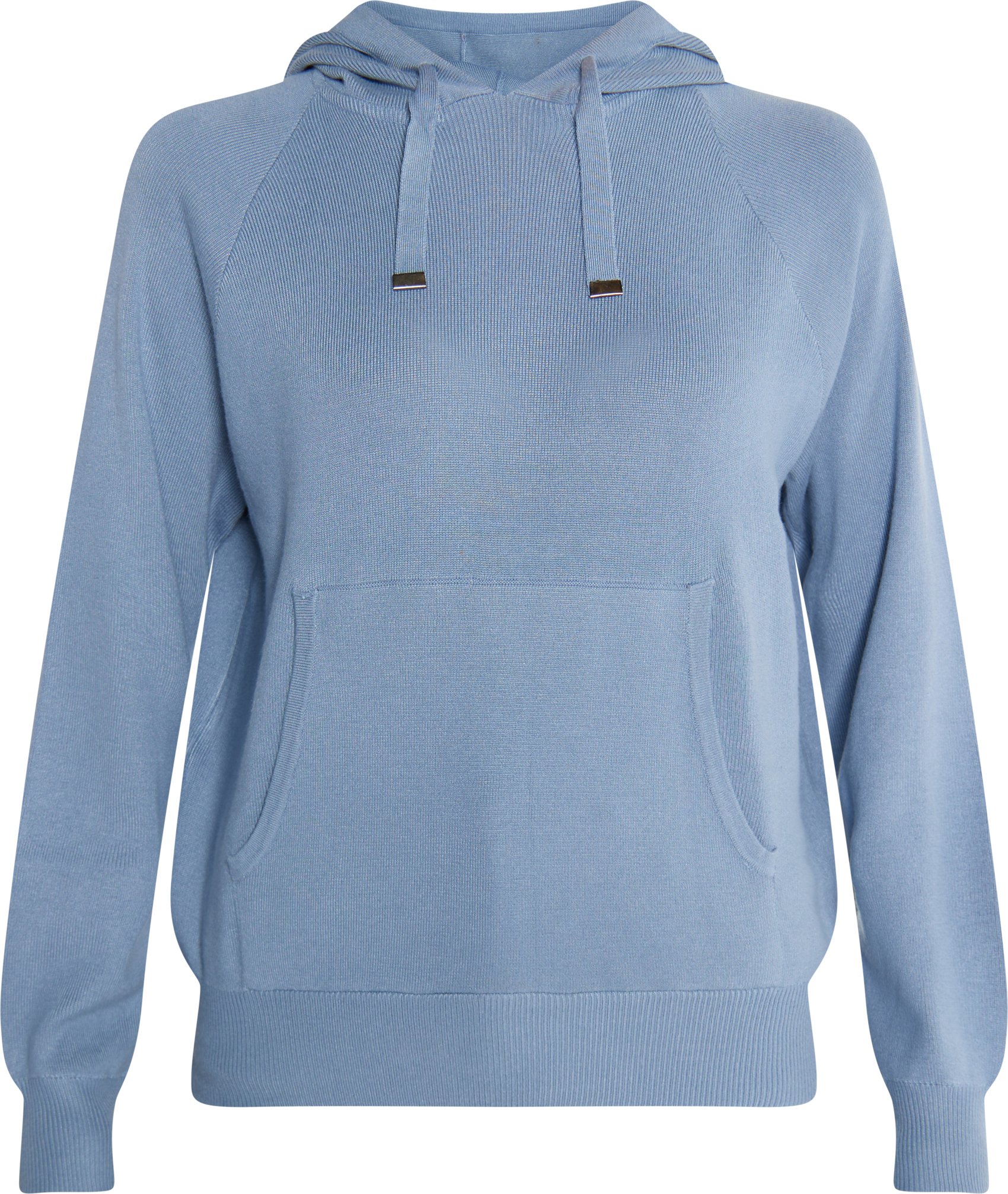 usha Strickhoodie Damen Denimblau