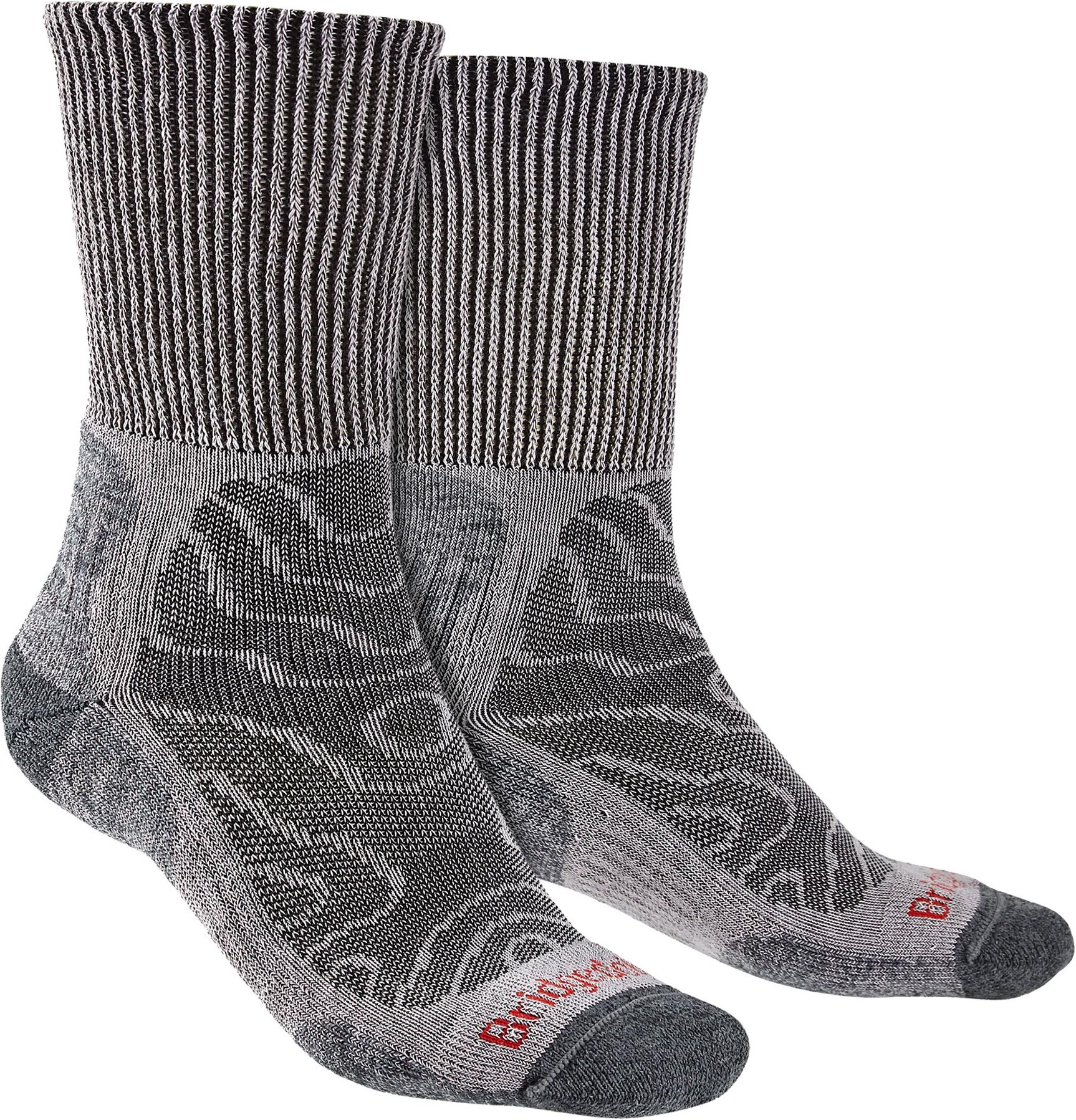 Bridgedale - Herren Wandern leichte Merinowolle Socken - Grau