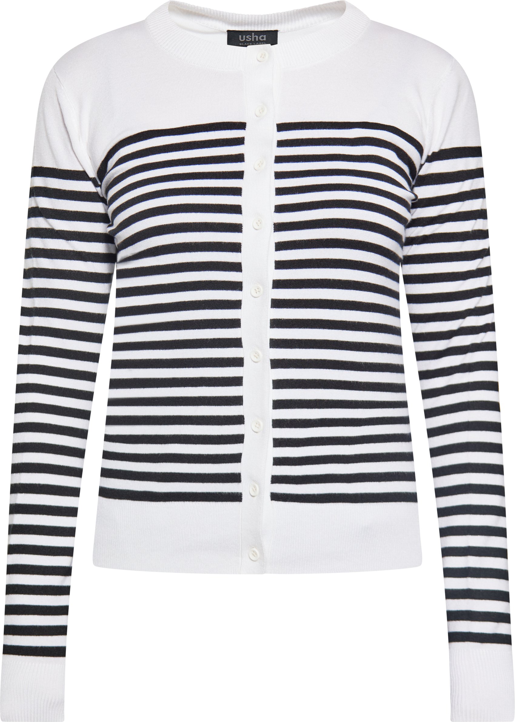 usha Zur Seite fahren Damen schwarz weiss