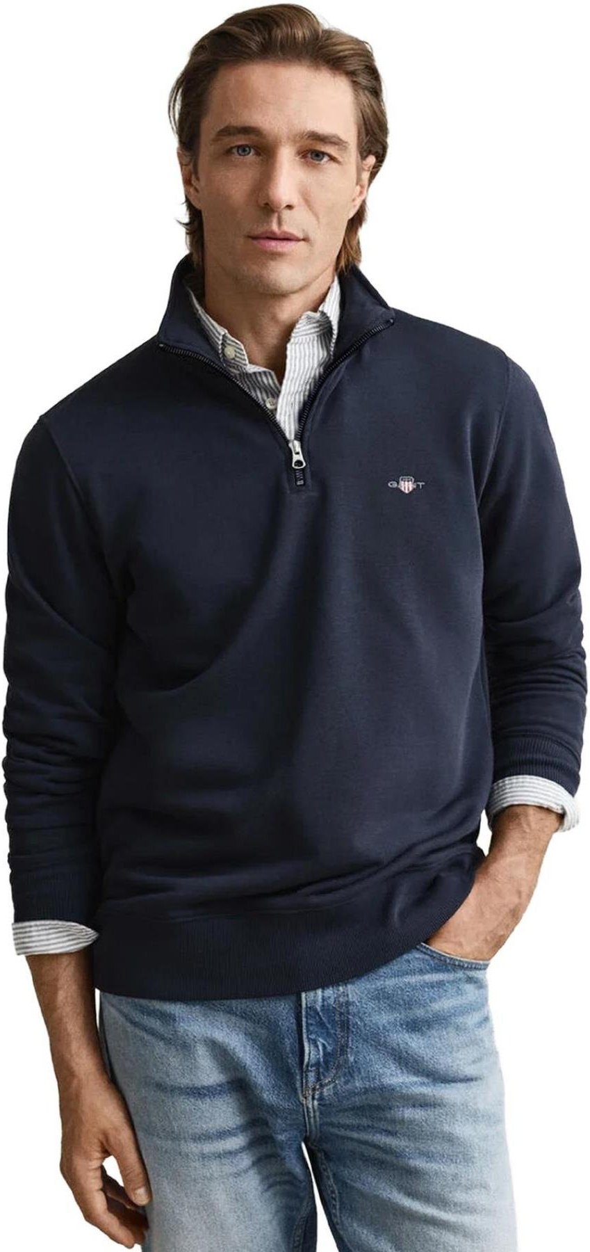GANT | Herren Archive Shield Half-Zip Sweatshirt