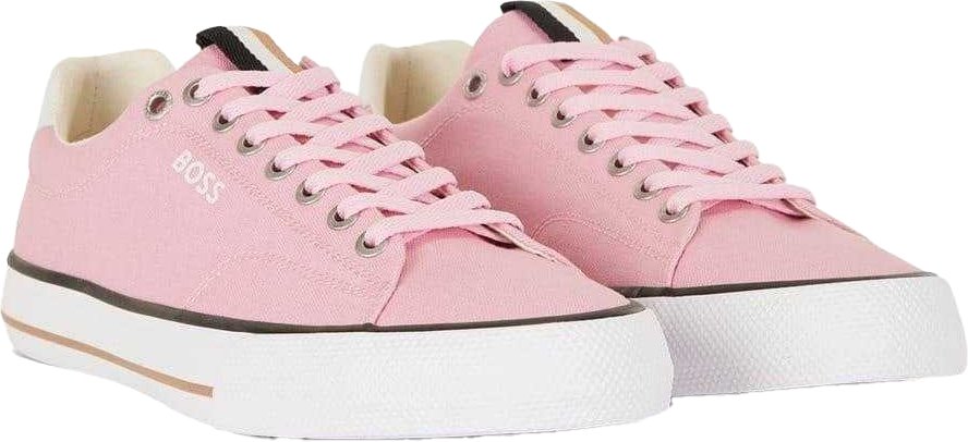Thumbnail - Boss - Herren Sneaker "Aiden", Leder (Pink)