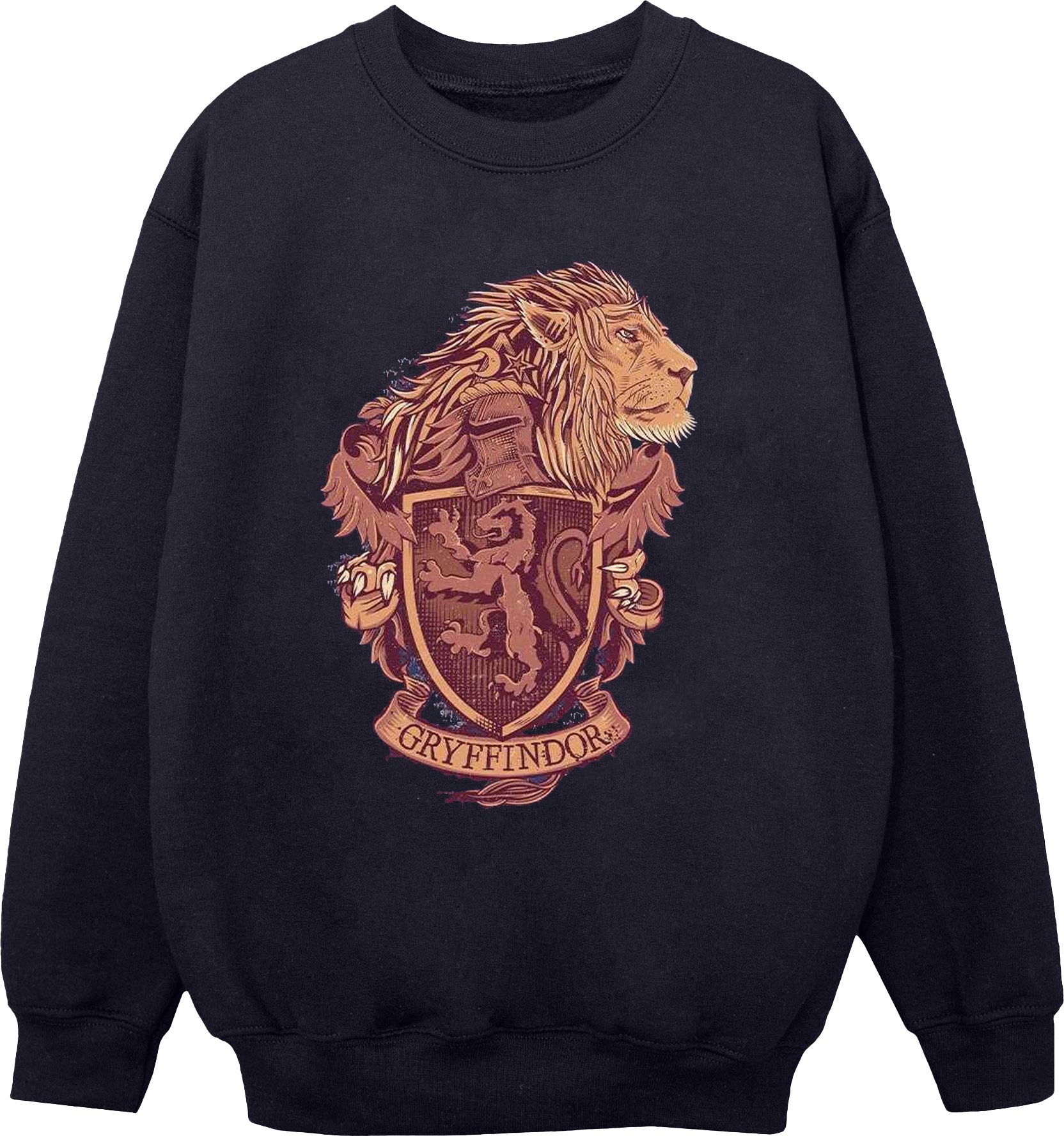 Harry Potter - "Gryffindor" Sweatshirt für Damen (Marineblau)