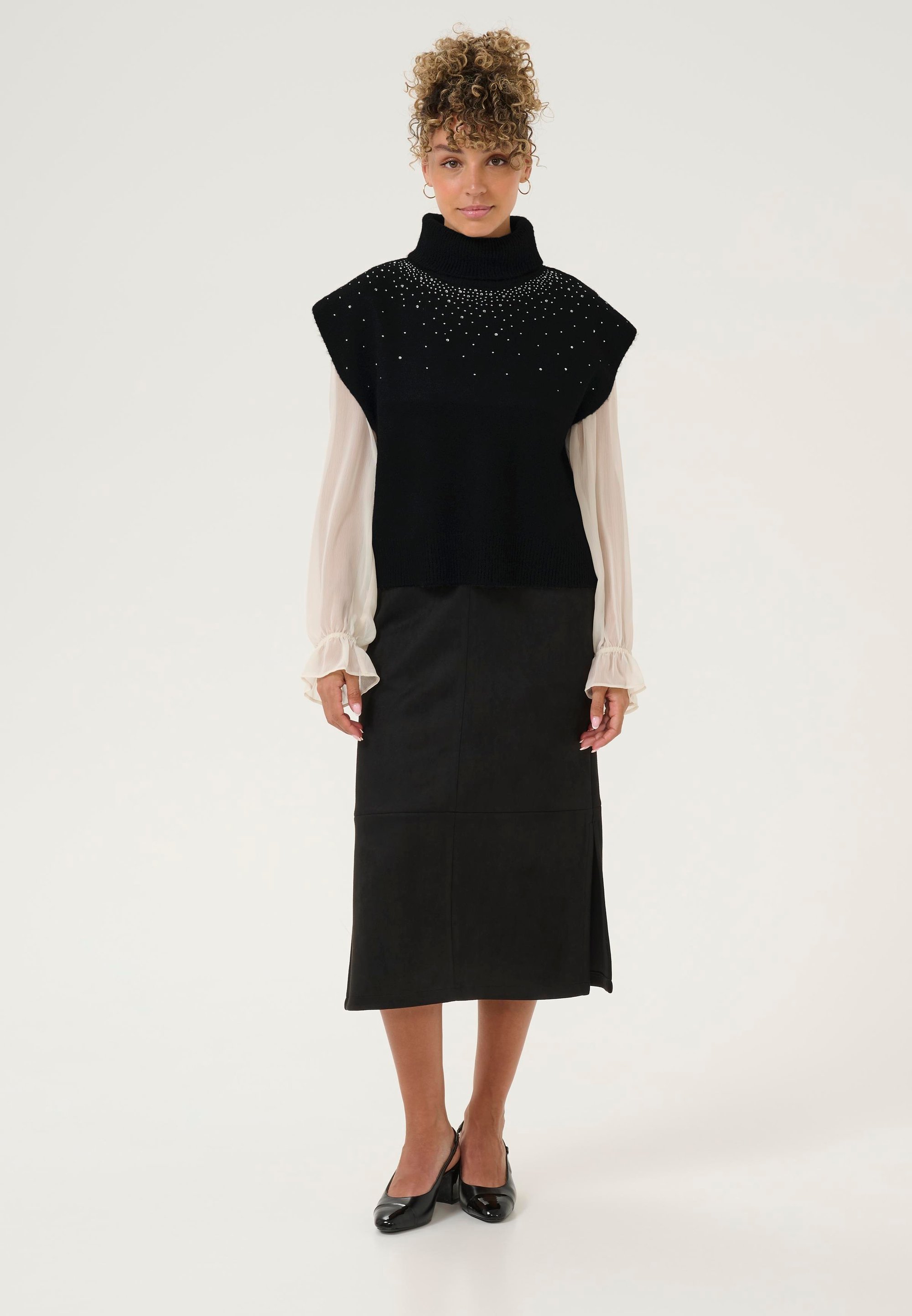 Strickweste CRGift Strickweste Loose fit