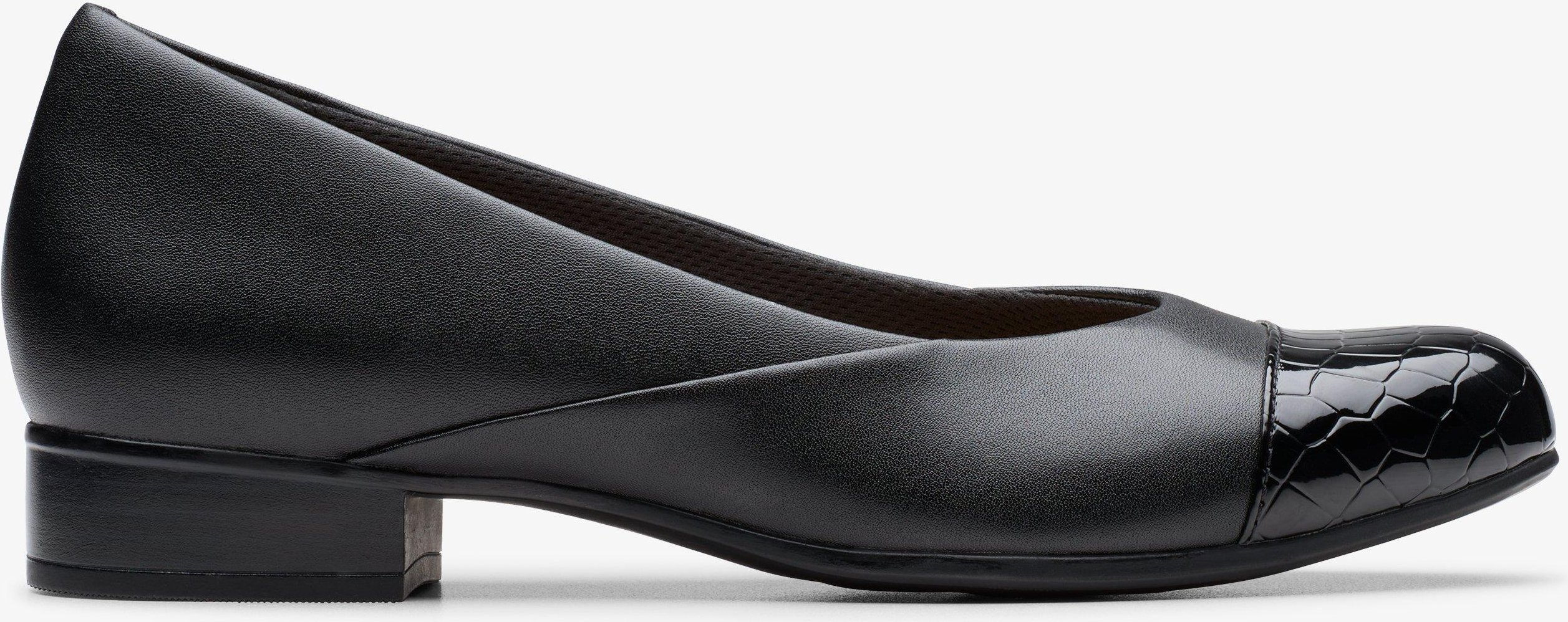 Juliet Rise Schwarze Lederschuhe