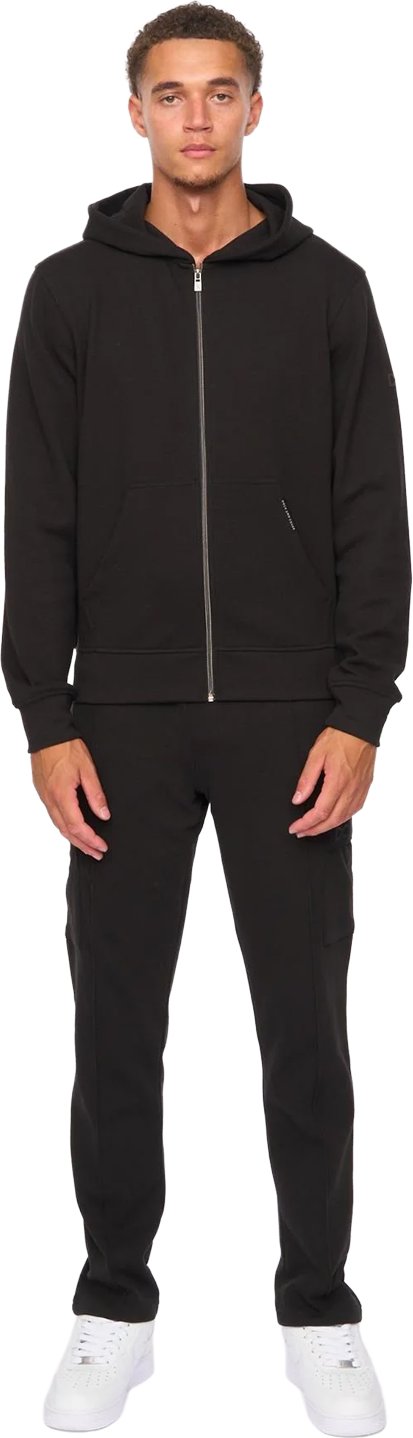 Duck and Cover - "Optimus" Hoodie und Jogginghosen-Set für Herren (Schwarz)