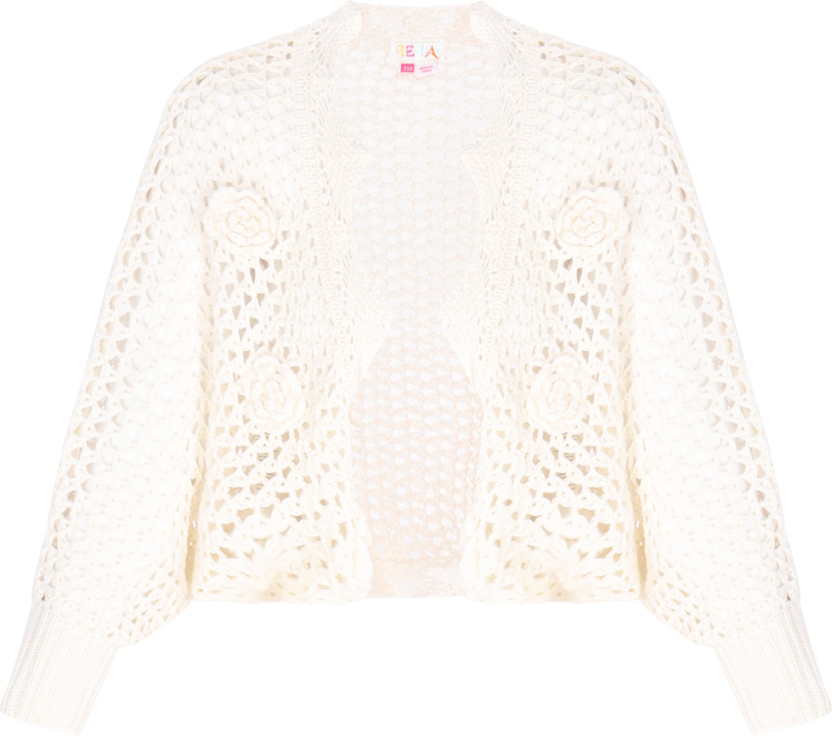 IZIA Strickjacke Frauen cremefarben