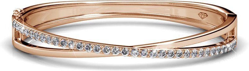 Criss Armbänder - Roségold und Kristall