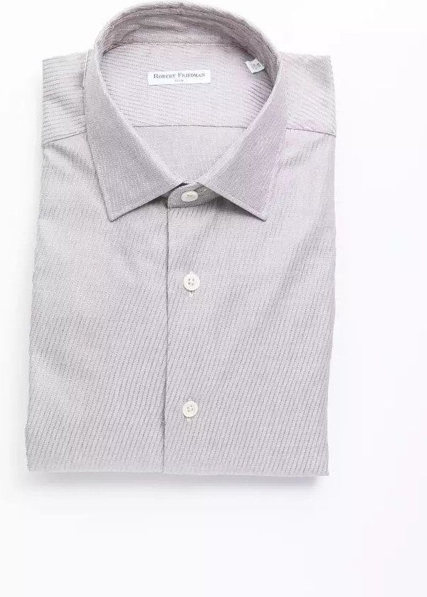 Strukturierte Baumwollhemd