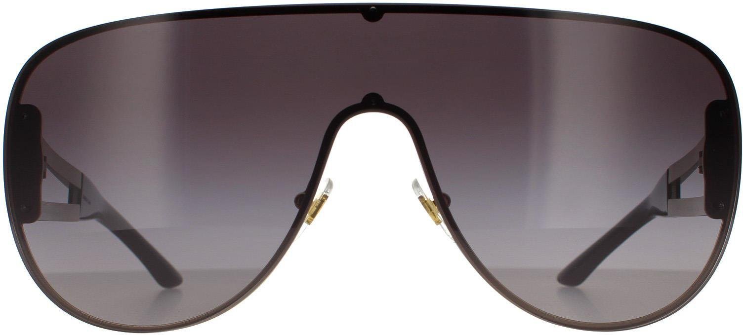 Versace Sonnenbrille VE2166 12528G Blassgold Grau Gradient
