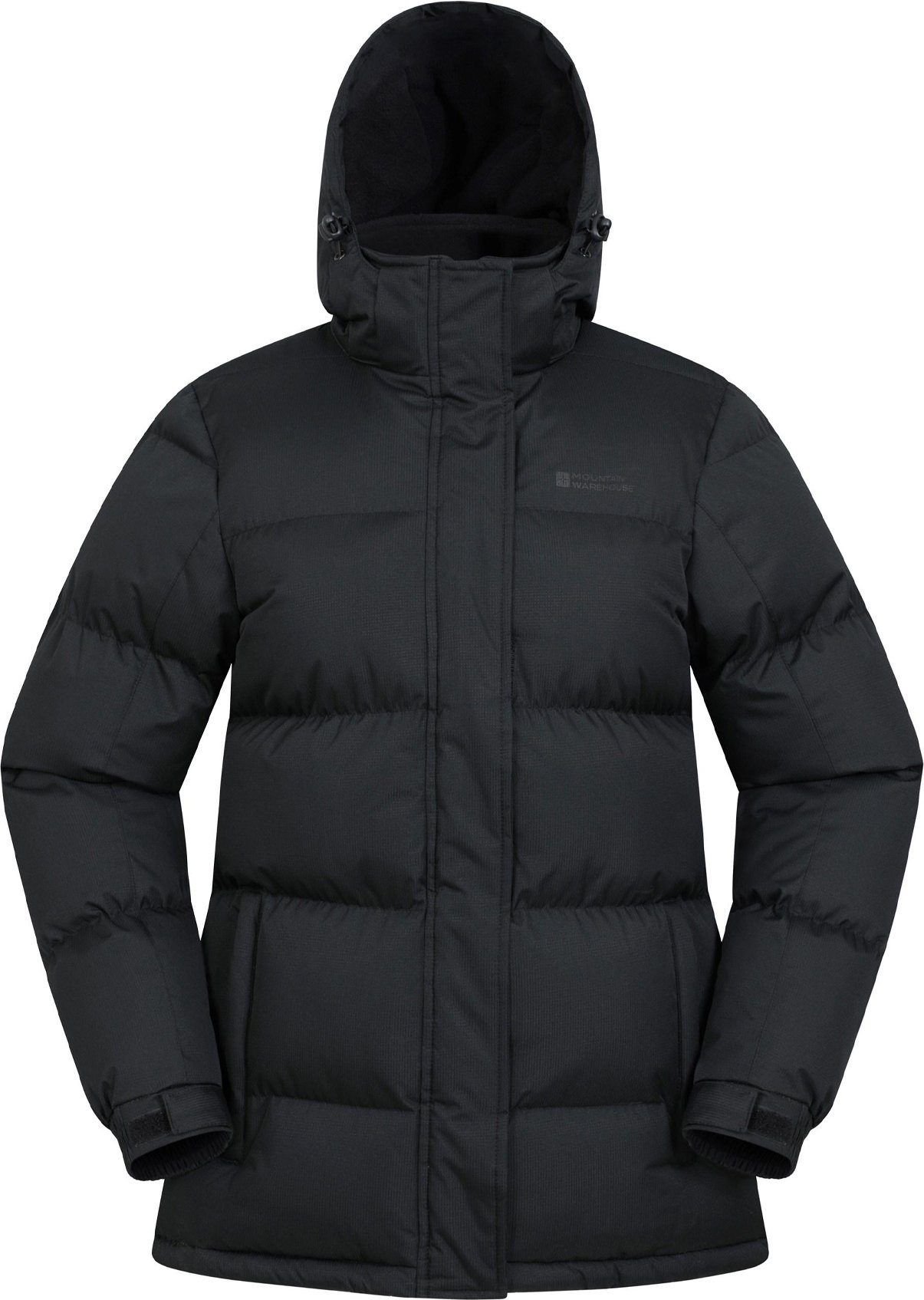 Mountain Warehouse Womens/Ladies Waterproof Padded Jacket (Schwarz)