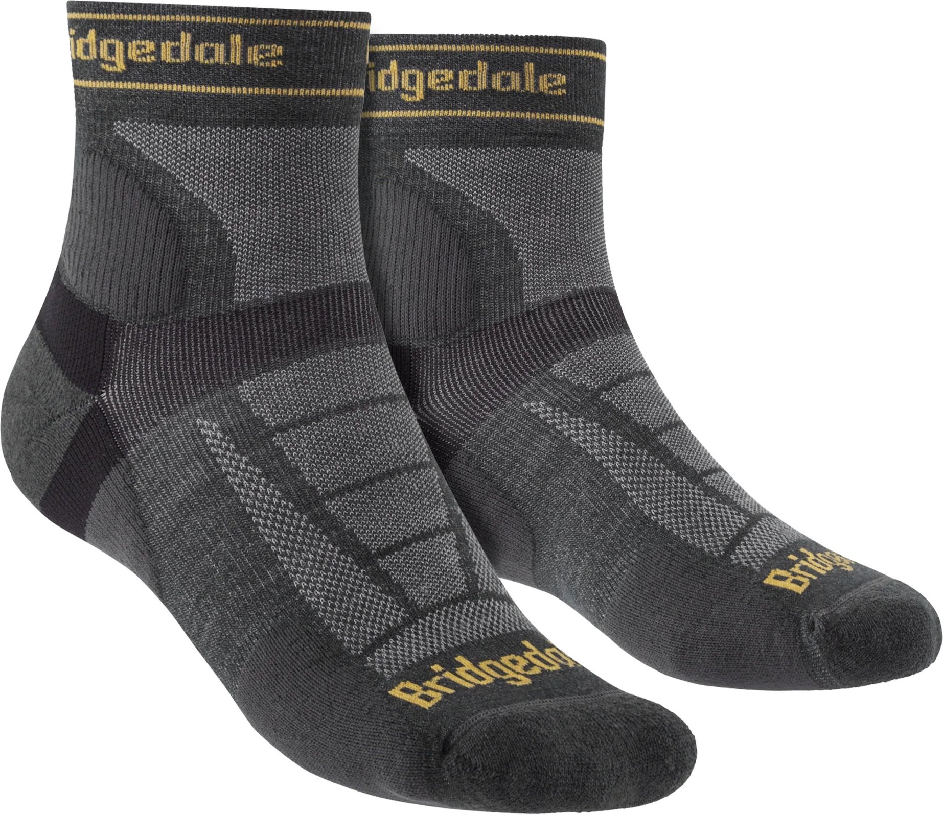 Bridgedale - Ultraleichte Merino-Sport-Socken für Herren - Gunmetal