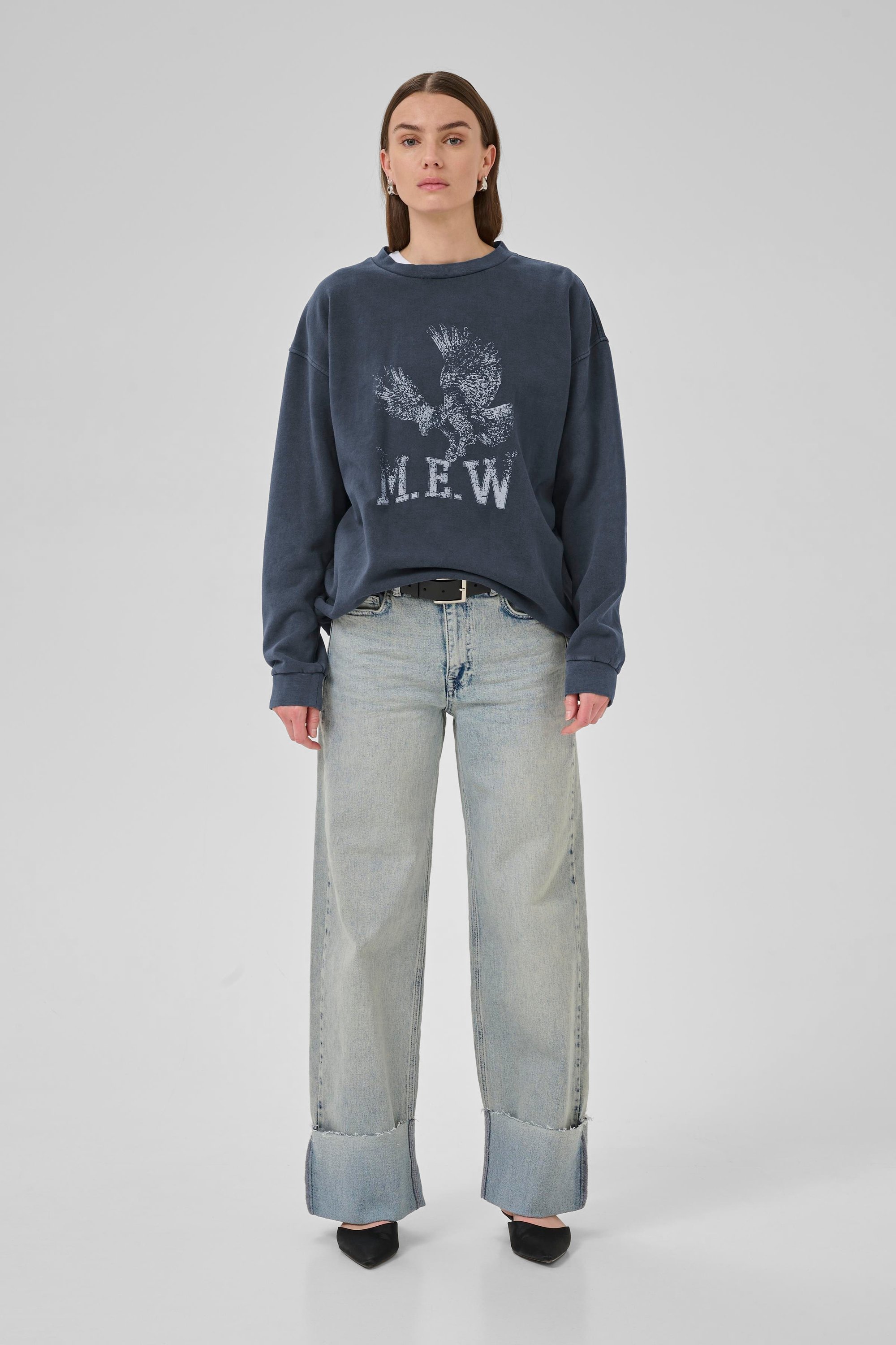 Sweatshirt DiegoMW Baggy fit grey