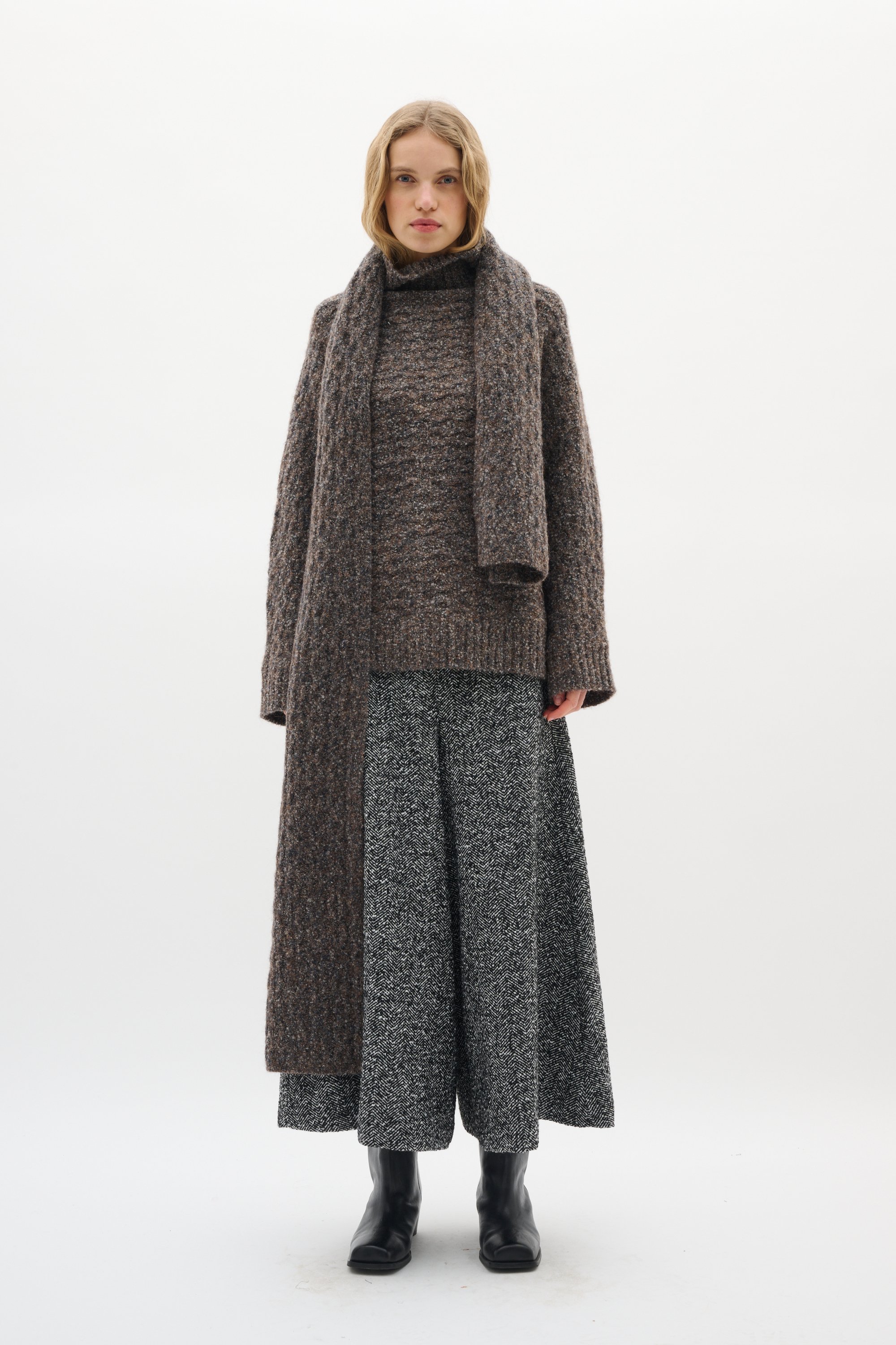 Strickpullover GraiaIW Baggy fit sand