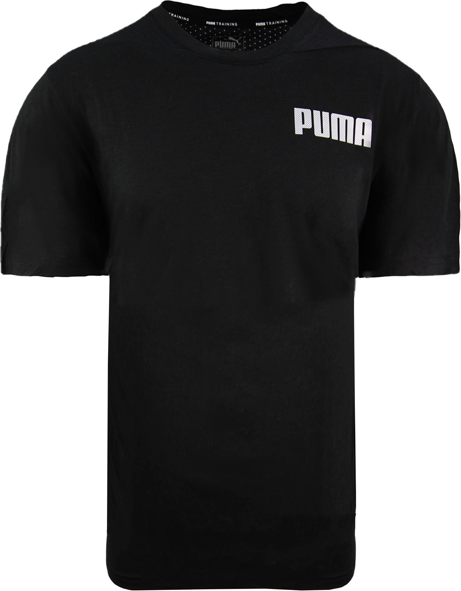 Thumbnail - Puma Collective Triblend Herren Schwarz T-Shirt