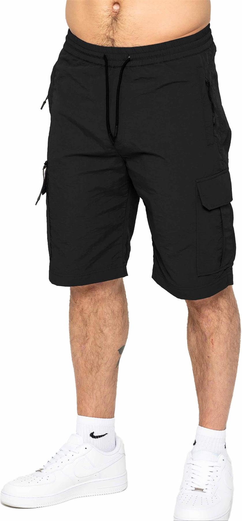 Enzo | Herren Poly Cargo Shorts