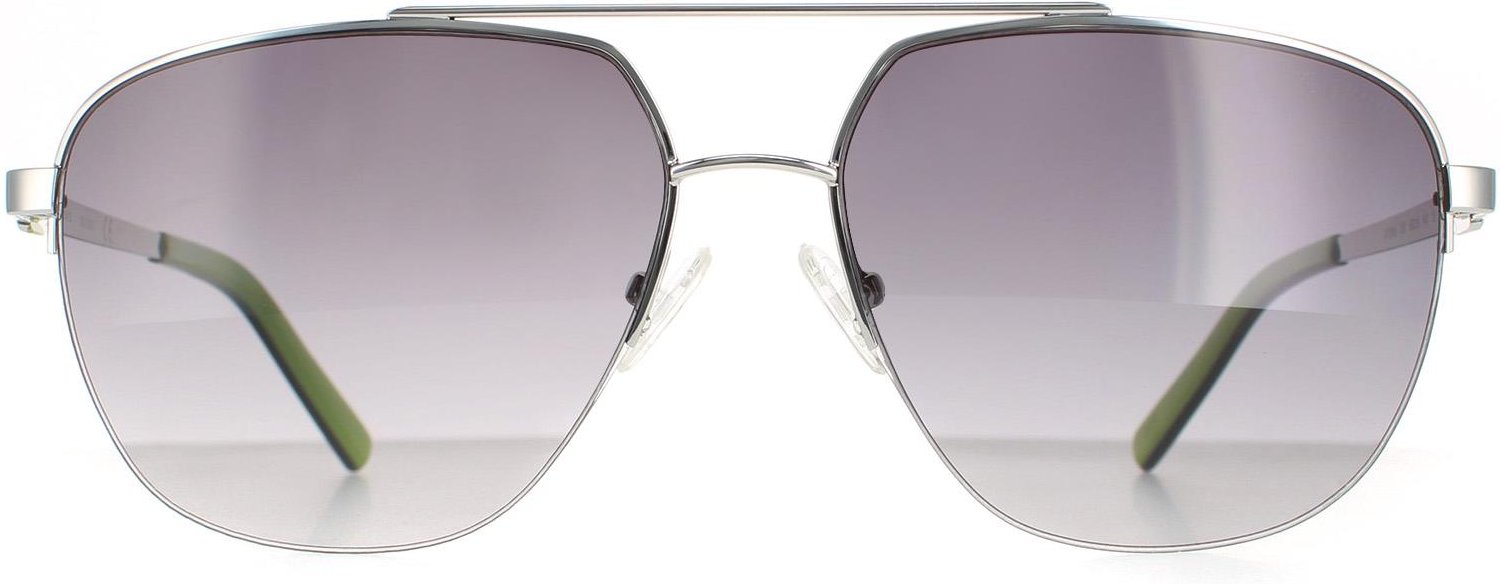 Guess Aviator Unisex Glänzend Leicht Nickeltin Rauch Gradient GF5065