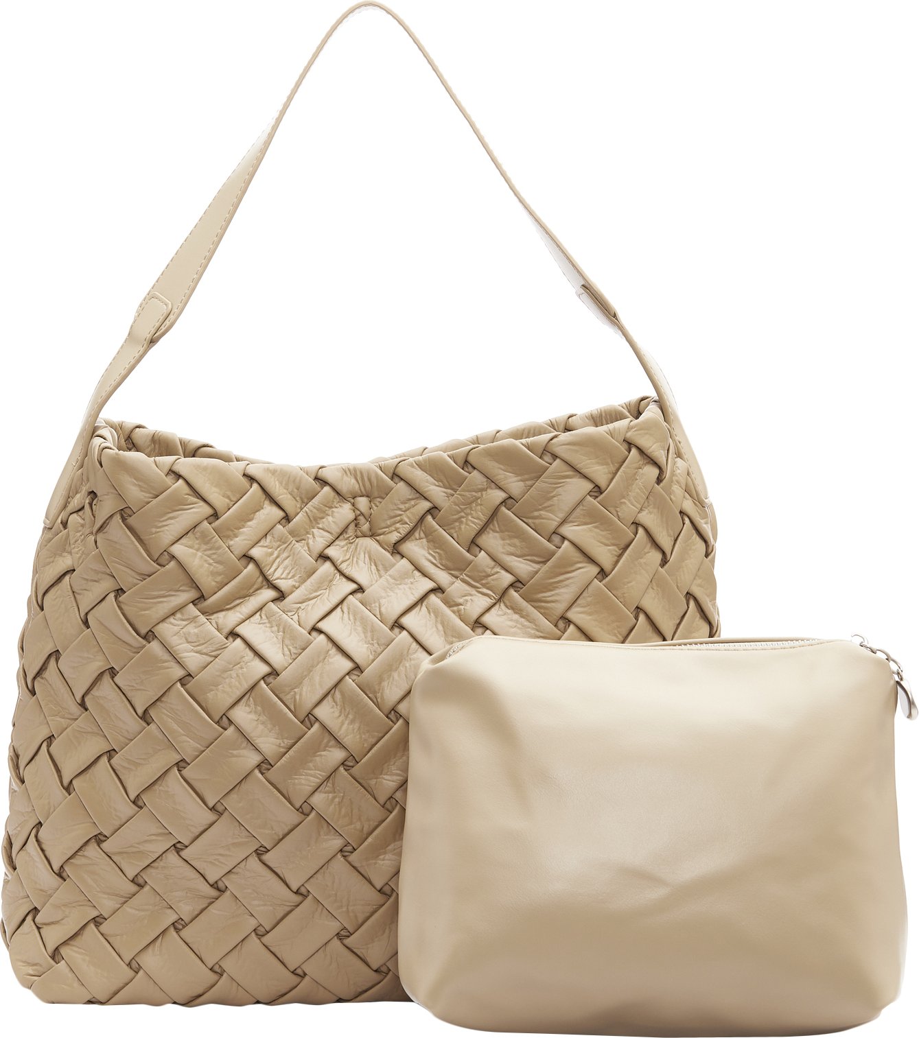 FELIPA Schultertaschen Damen khaki