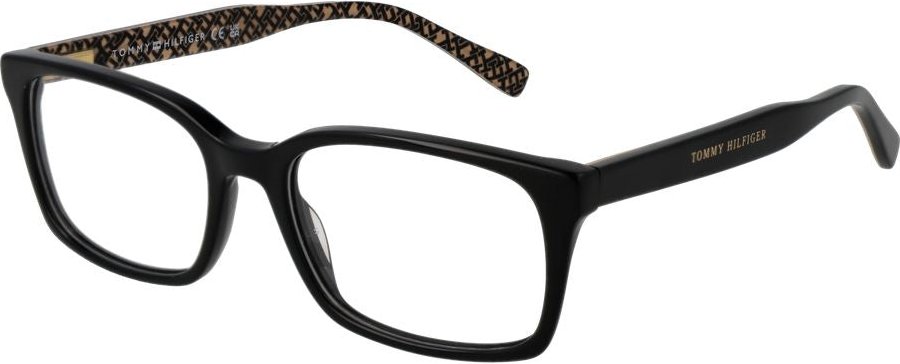 Tommy Hilfiger Schwarze Acetatbrille (Gestelle)