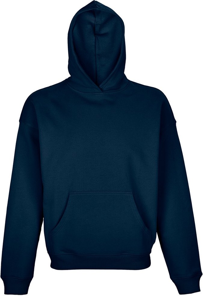 SOLS Unisex-Erwachsener Connor Bio-Kapuzenpullover in Übergröße (French Navy)