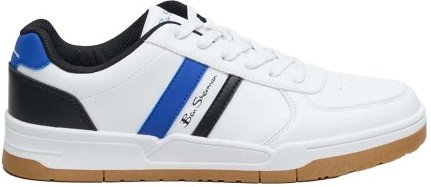 Thumbnail - Ben Sherman - Gebogen Sneaker für Herren (Weiß/Blau)