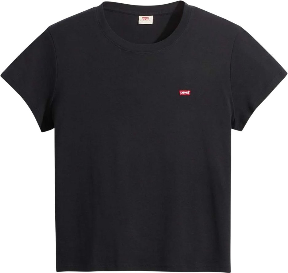 Levis - "Baby" T-Shirt für Damen (Schwarz)