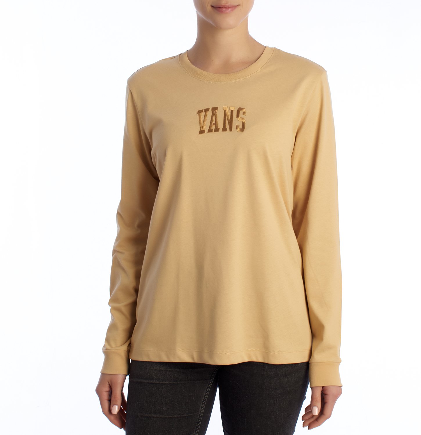 Langarm-T-Shirt aus Baumwolle für Damen VN000A86YUU1