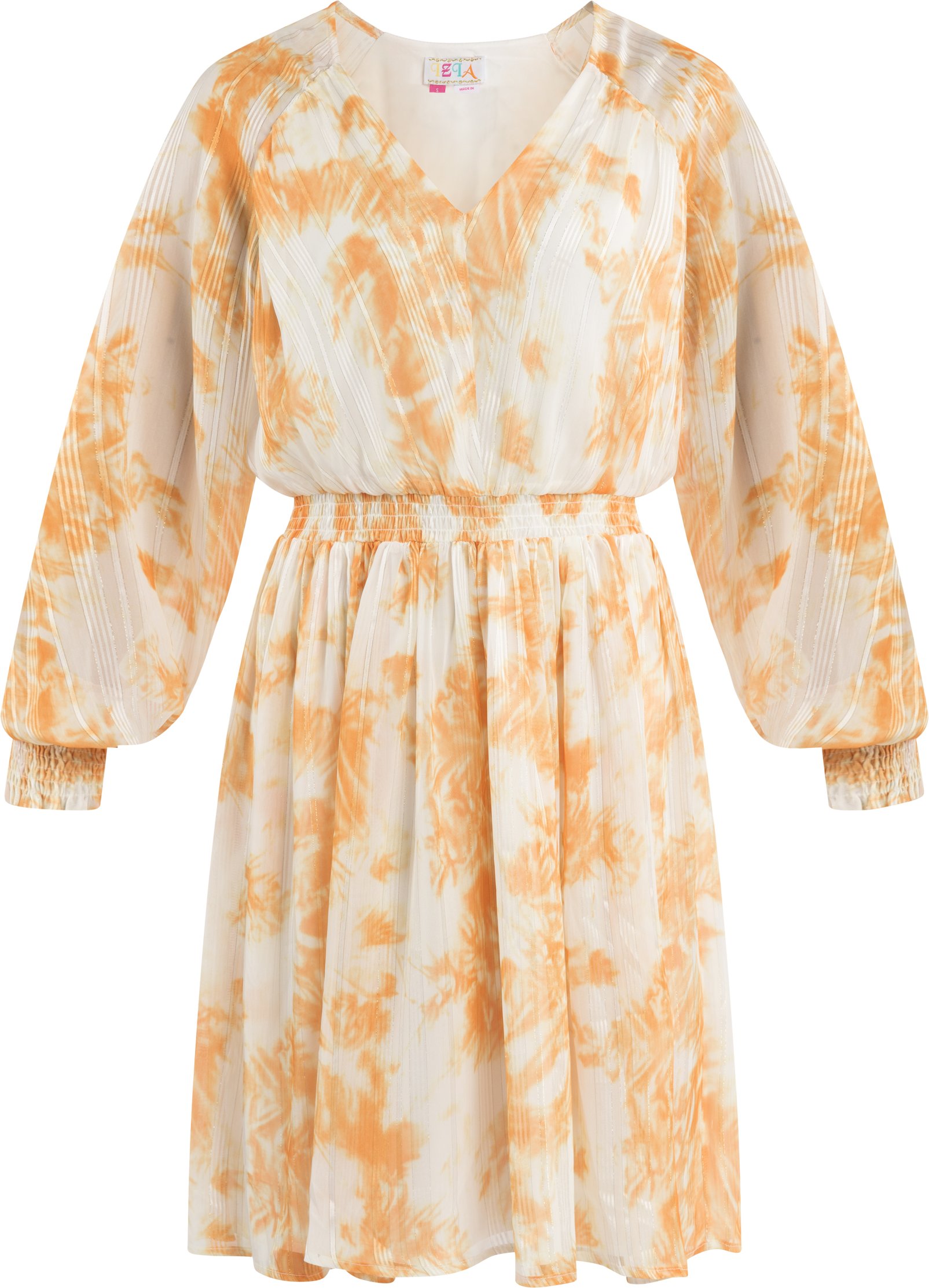 IZIA Midikleid Damen orange