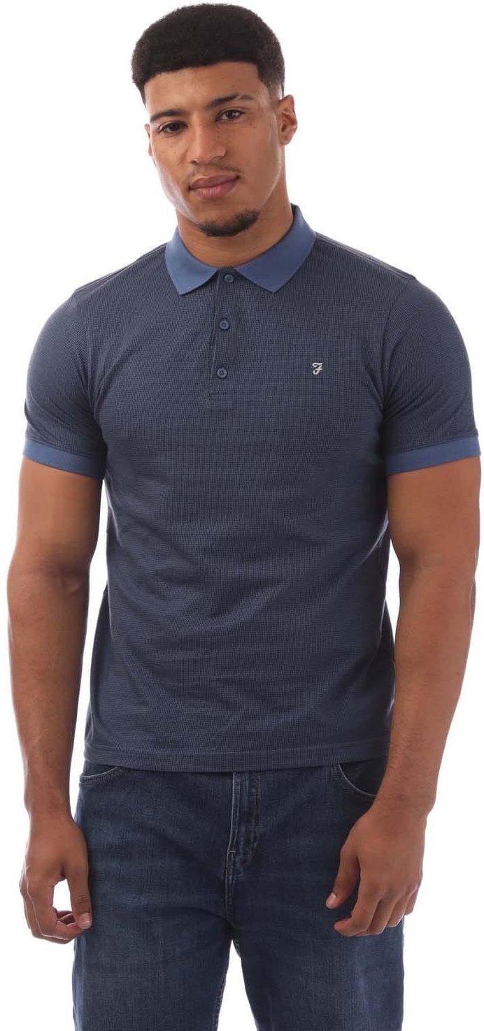 Farah - "Stafford" Poloshirt für Herren (Blau)